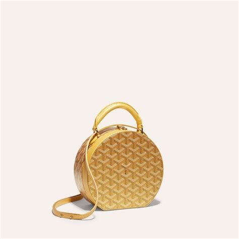 trunk bag goyard|goyard alto hatbox trunk bag.